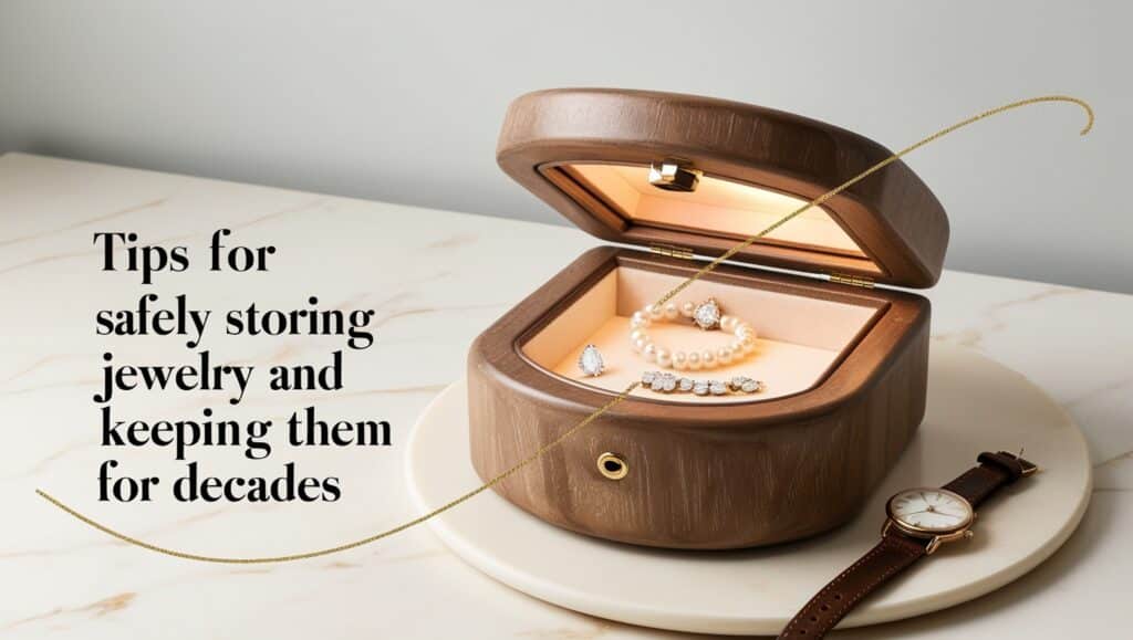 Tips for safely storing your jewelry